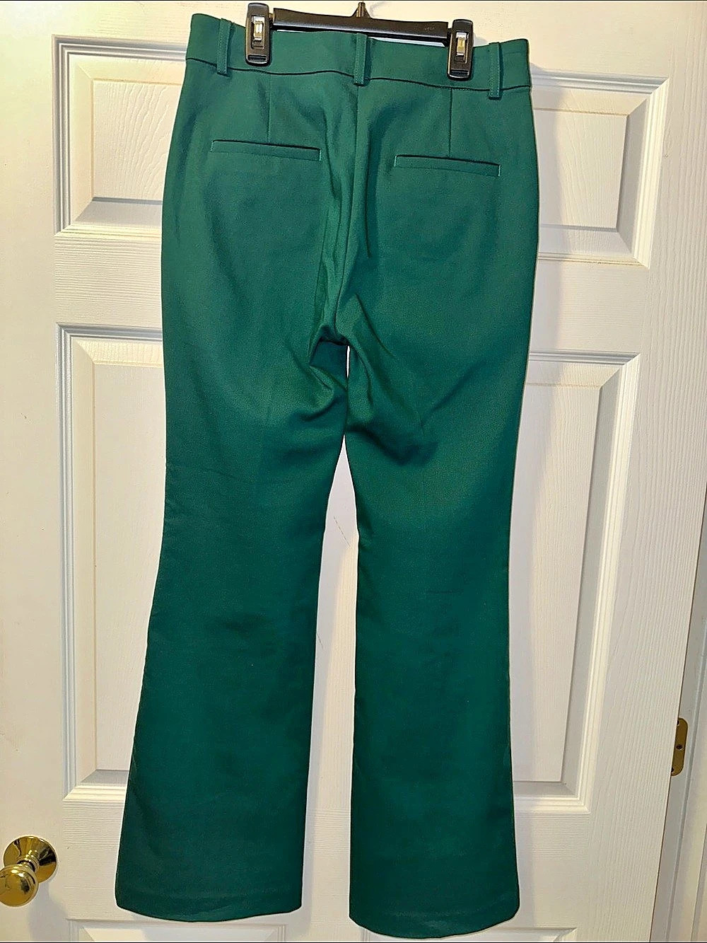 Women’s LOFT ‘The Sutton Flare’ Dress Pants in Green - Size 4 - Picture 3 of 11